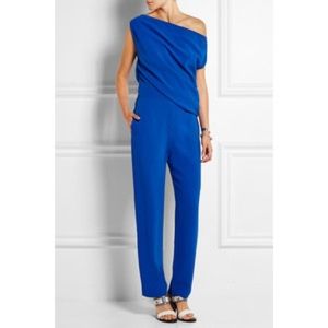 McQ Alexander McQueen Blue Jumpsuit