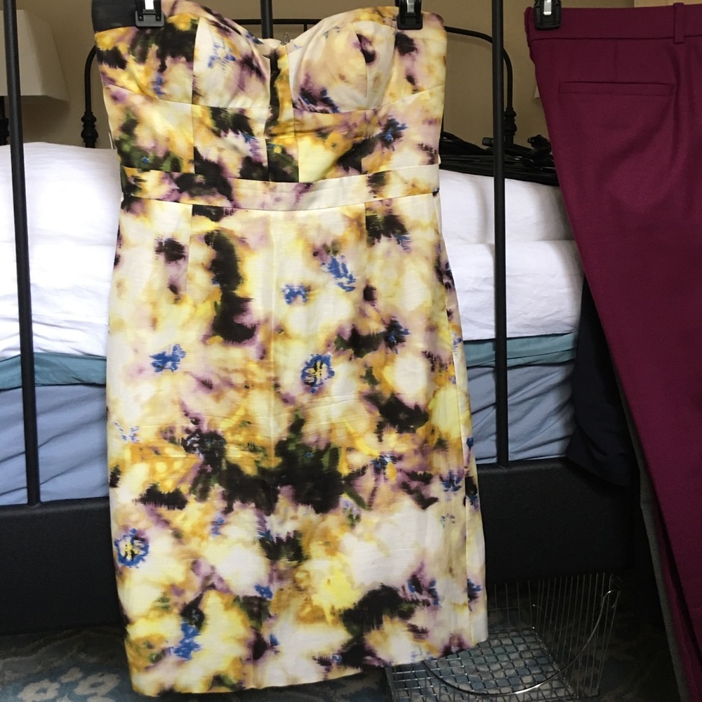 Silk Strapless J.Crew dress