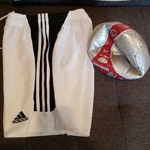 Adidas CLIMA365 WHITE soccer  SHORT