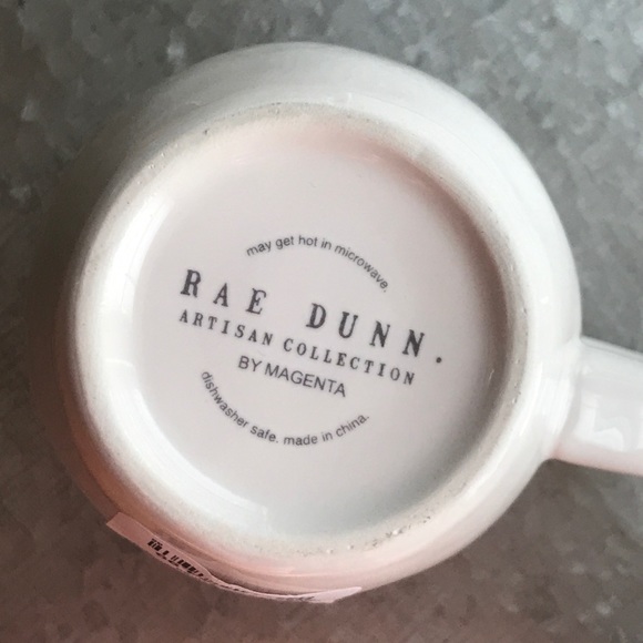 Rae Dunn By Magenta WISDOM Mug red typewriter NWT - Picture 3 of 3