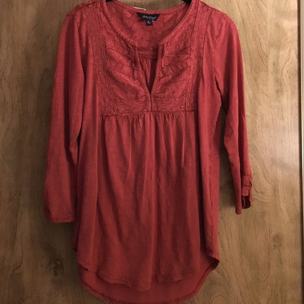 Lucky Brand  BoHo shirt