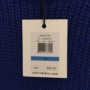 Calvin Klein Sweaters - Calvin Klein Cobalt Blue Zipper Sweater Calvin Klein Sweaters - Calvin Klein Cobalt Blue Zipper Sweater