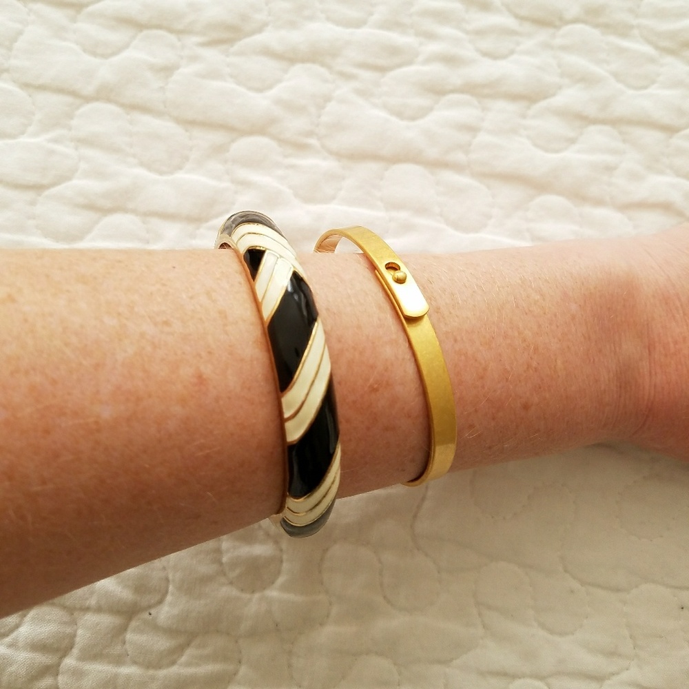 Holiday Bangle Bracelet stack