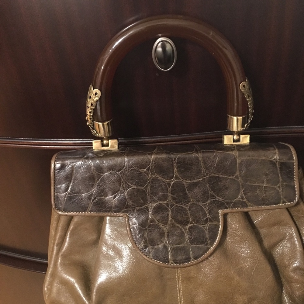 Roberto ricci vintage purse leather