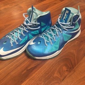 Lebron Blue Diamond Sneaker
