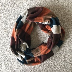 Striped Infinity Scarf