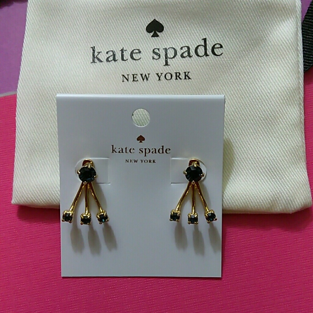Kate Spade 2 in 1 earrings - Picture 4 of 5