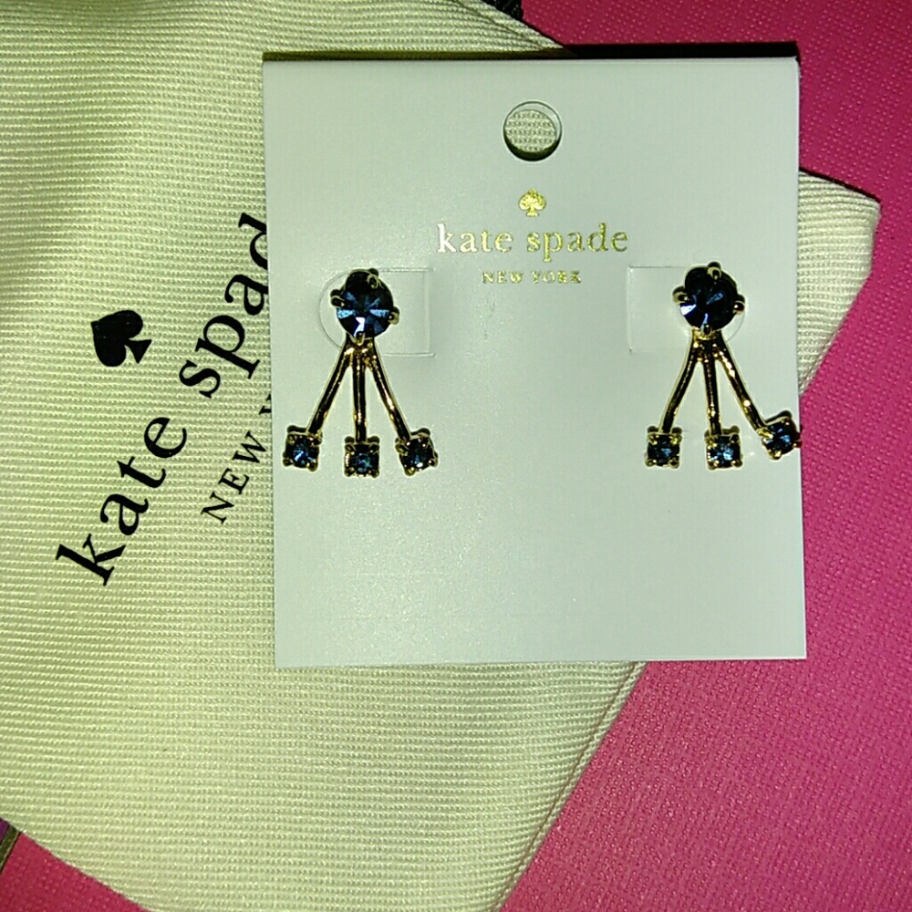 Kate Spade 2 in 1 earrings - Picture 3 of 5