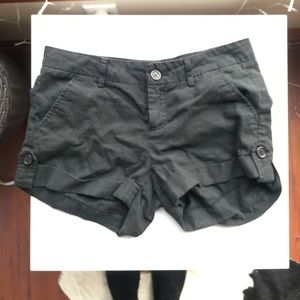 Linen shorts