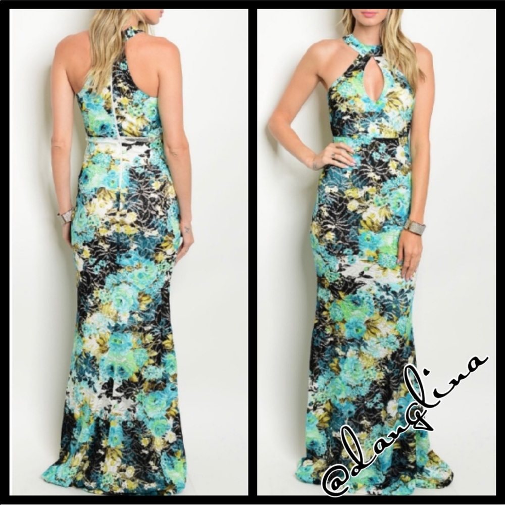 ❣️ Sale was 45$ down sizing ❣️ fantastic floral maxi dress