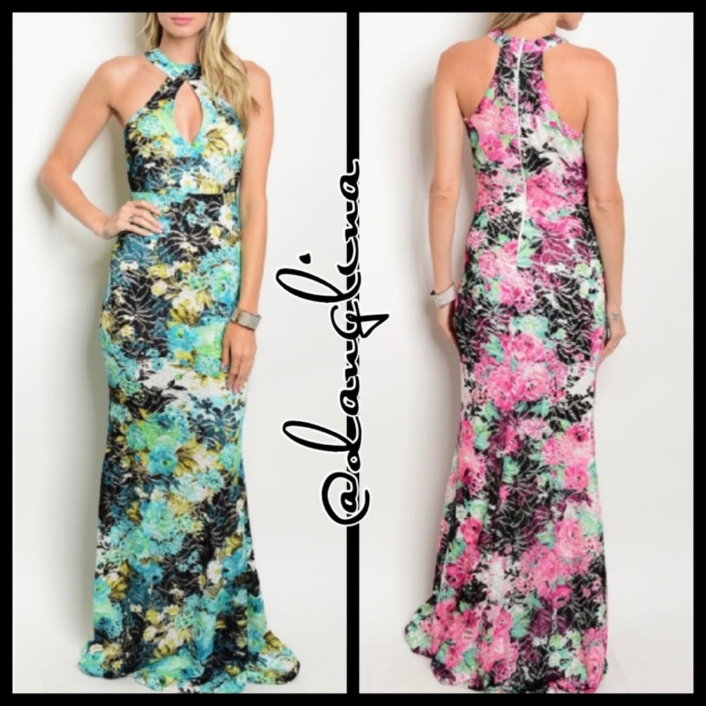 ❣️ Sale was 45$ down sizing ❣️ fantastic floral maxi dress - Picture 4 of 4