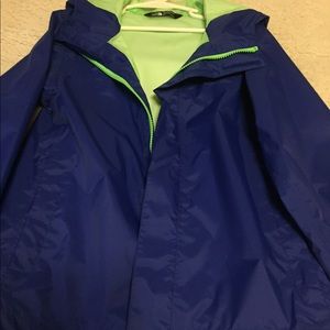 North face rain jacket boys