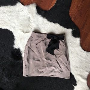 High waisted holiday skirt