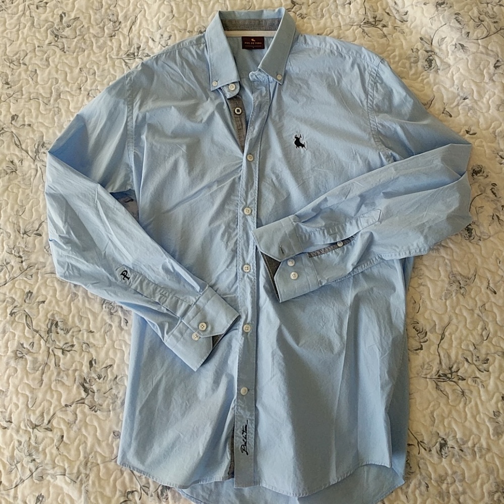 SALE!! Piel de Toro, EUR Large, blue, cool shirt