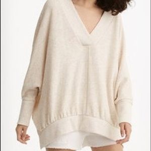 Lou & Grey Double V Sweatshirt, size XS/S