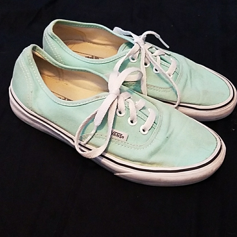 Teal Vans
