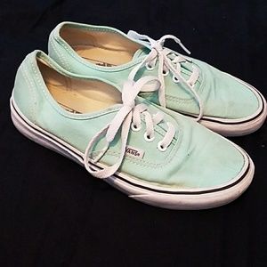 Teal Vans