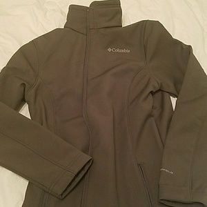 Never worn Columbia jacket, dark grey