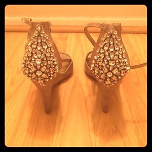 Audrey Brooke jeweled heel