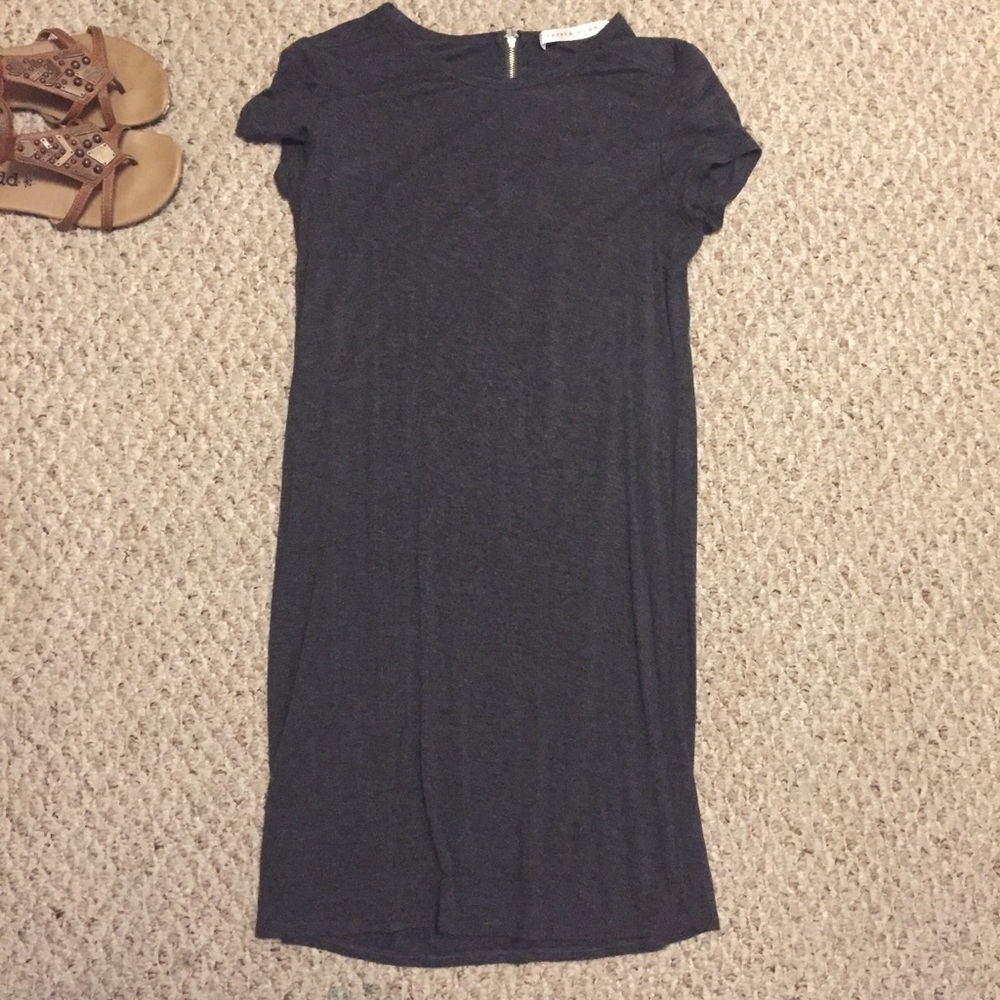 Susana Monaco Grey T Shirt Dress