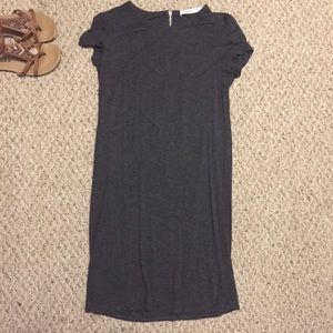 Susana Monaco Grey T Shirt Dress