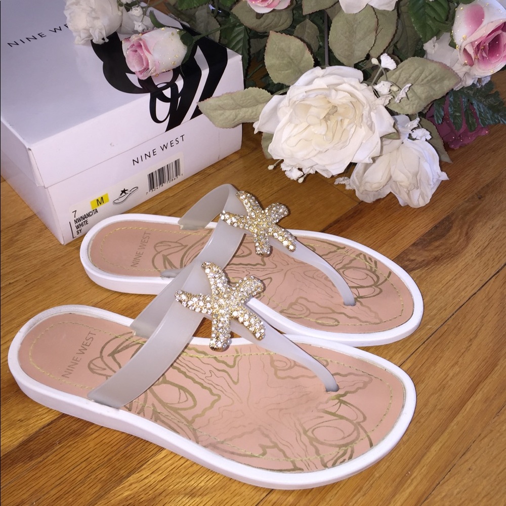 NINE WEST STARFISH SANDALS