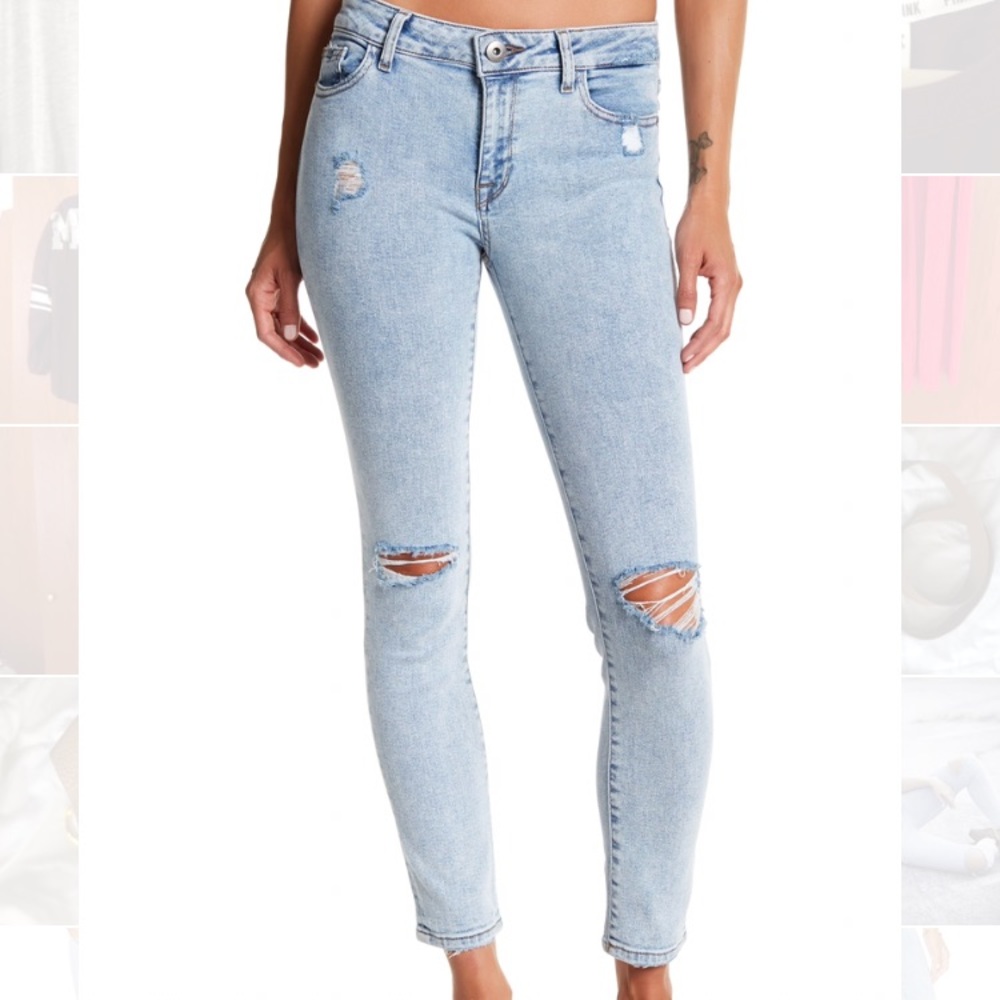 DL1961 acid Wash Jeans