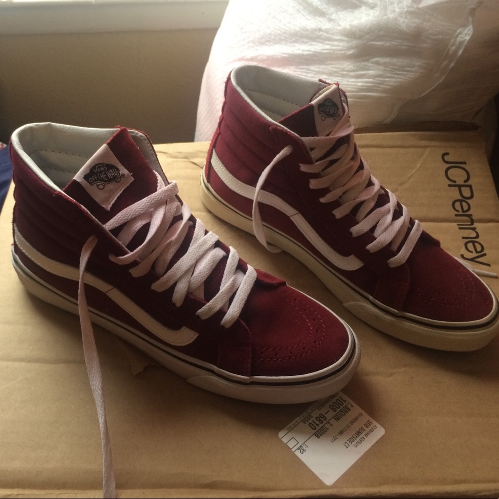 Hightop Vans.  (ON HOLD)