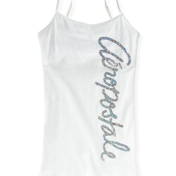 Aeropostale Womens Shimmer Favorite Cami