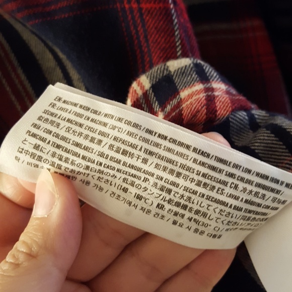 Hollister plaid button down shirt - Picture 4 of 5