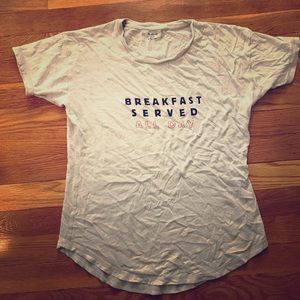 Madewell Breakfast Whisper Cotten Crewneck Tee