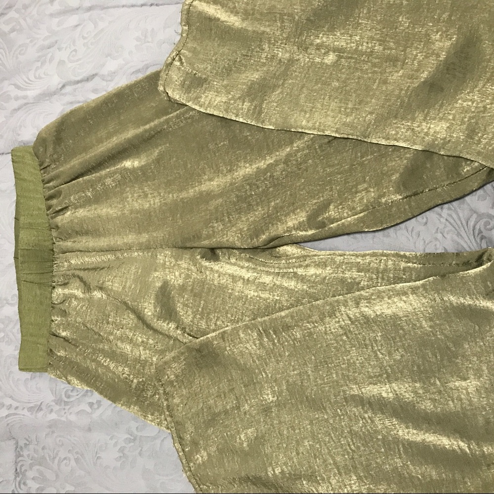 Super Soft Army Green Boho Pants