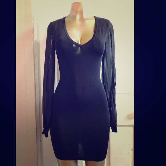 Black Bebe Dress - Picture 1 of 2