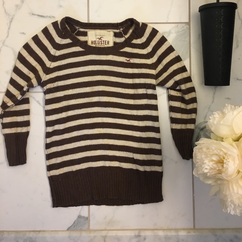 Stripes holistic angora sweater