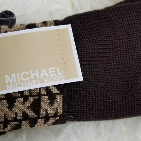 sold out Michael Kors Gloves brown/tan mittens - Picture 3 of 3