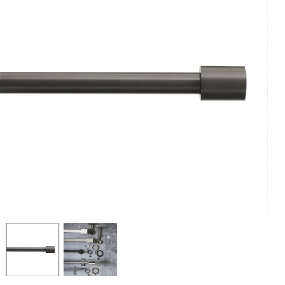 Oversized adjustable metal rod