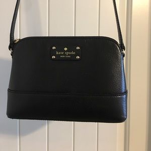 Black Kate spade cross body