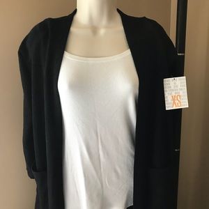 Lularoe Black Sarah - XS NWT