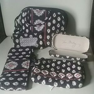 5-piece Vera Bradley Travel Set