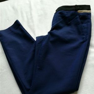 Club Monaco pant sz 0 navy,black & Tan