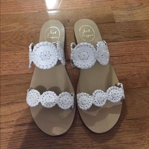 White sandals - Jack Rogers