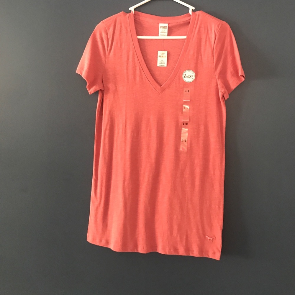Pink cotton t-shirt