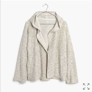 NWT Madewell Textural Hooded Jacket - Large
