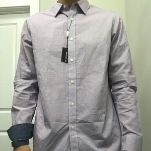 Michael Kira Button Down Purple Orchid