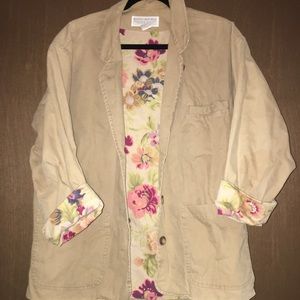 Vintage Banana Republic khaki jacket