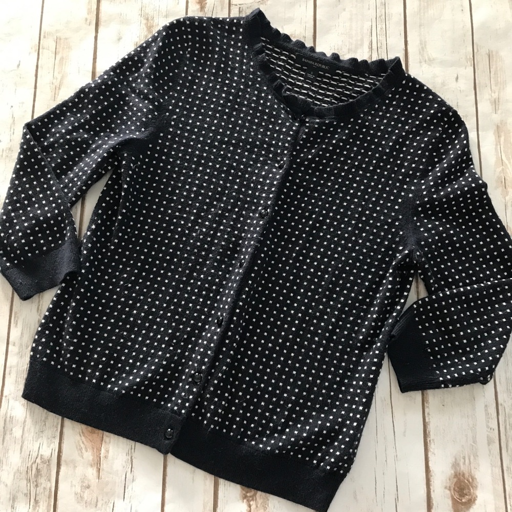 Banana Republic- Stunning Soft Navy Cardigan, S