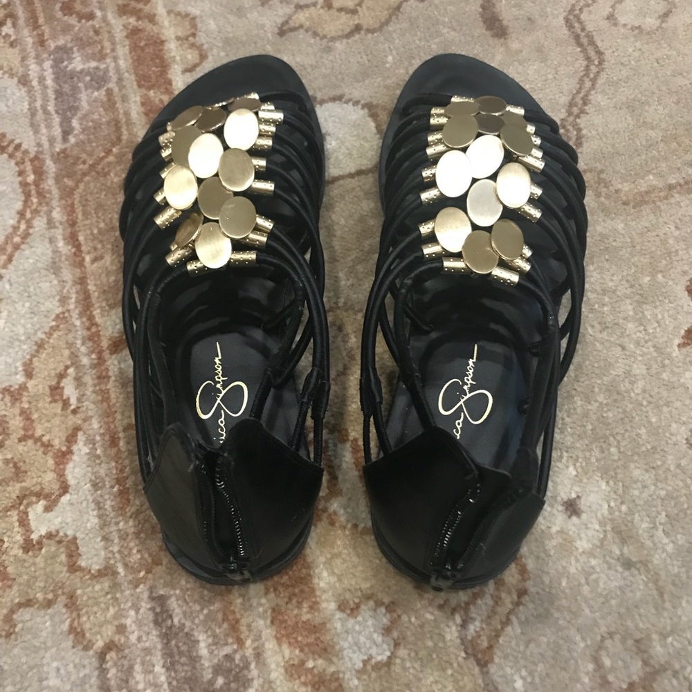 Jessica Simpson 8.5 gladiator sandals, like new