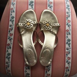 Eric Javits New York champagne heels