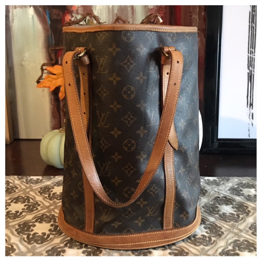 Authentic Louis Vuitton Bucket GM