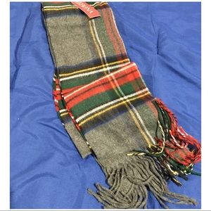 Merona Men’s Plaid Scarf.... NWT